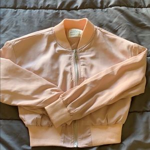 Fashion nova crop jacket size small